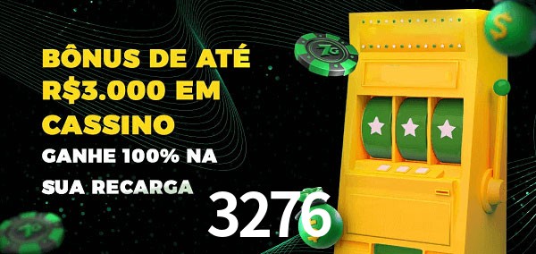 3276 melhor bônus de depósito